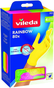 Guanti rainbow 80 pezzi mis.s   m vileda