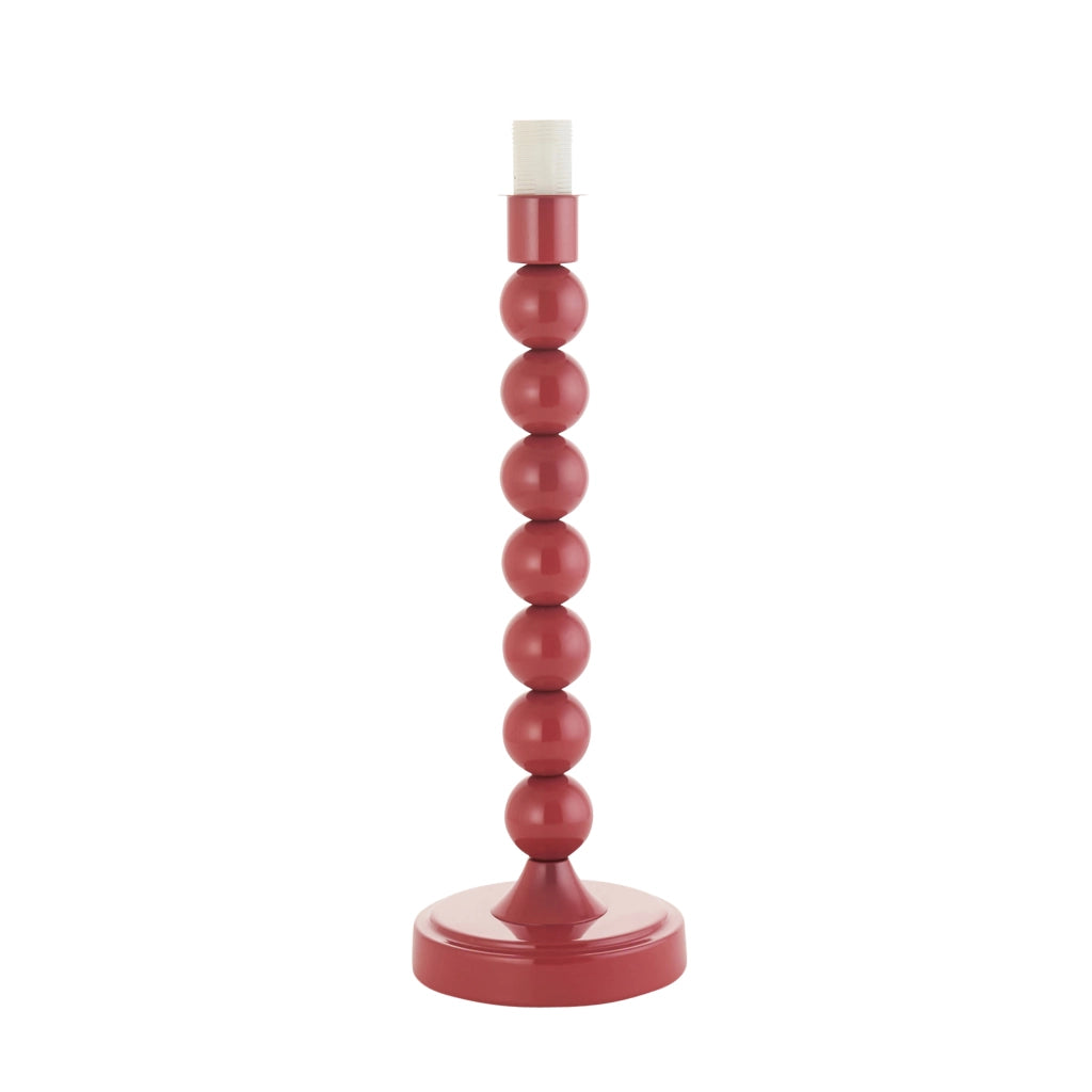 Base lampada da tavolo Higgledy Endon rosa lucida E14