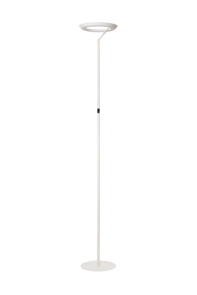 Lampada da terra LED CELESTE bianca disco Lucide