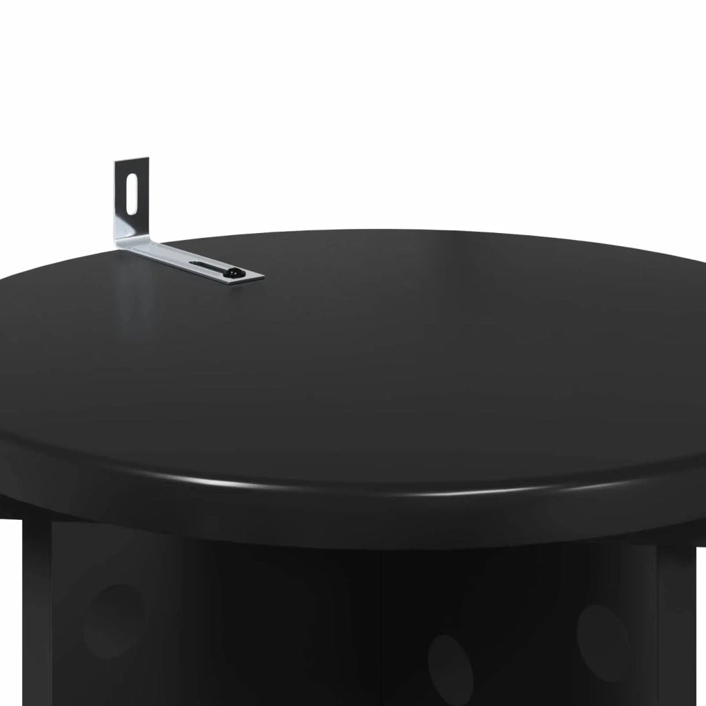 Supporto per piante 2 pcs Nero 29,5 x 29,5 x 60 cm 899718