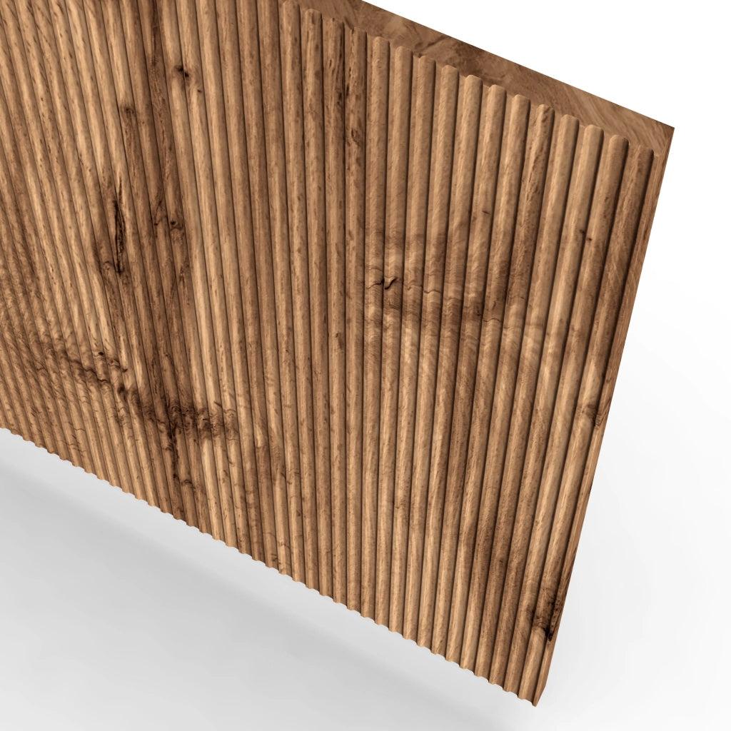 Credenza alta BUDAPEST nero/quercia