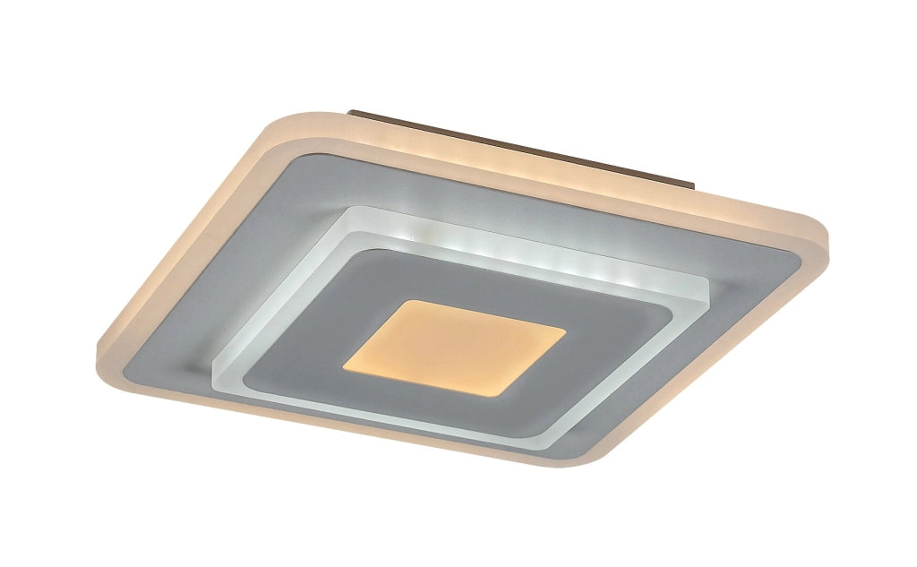 Plafoniera LED quadrata 20cm 12W CCT bianca Rabalux