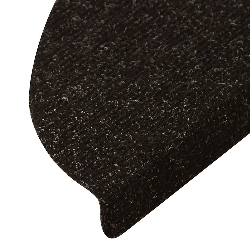 Tappetini Autoadesivi per Scale 30 pz Antracite 56x17x3 cm 3365900