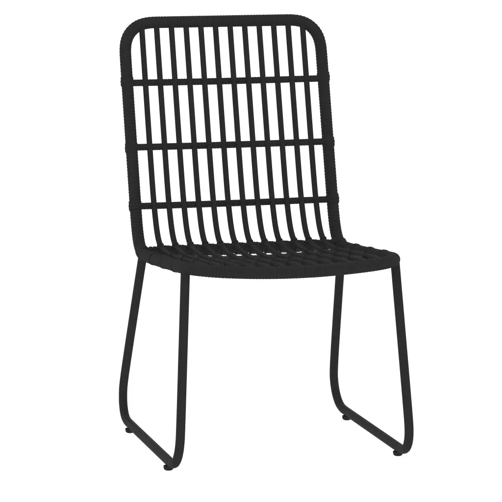 Set da Pranzo da Giardino 7 pz Nero 3099182