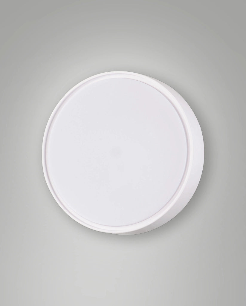 Hatton Plafoniera LED 14W 1600lm 3000K IP65 in Policarbonato Bianco - Design Made in Italy - Codice Prodotto: 3206-61-102
