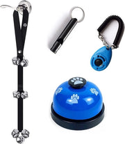 Segnali allarmanti per la toilet training - 4-pack di campanelli per cani adattabili con clicker e flauto