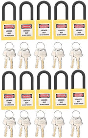 Serrature di sicurezza elettriche Lockout Tagout in Nylon