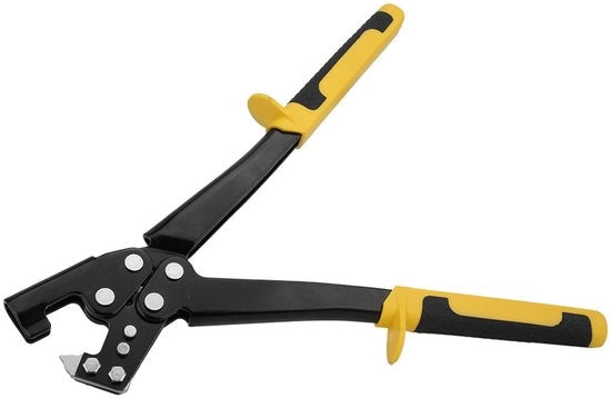 Strumento per Crimpatura a Mano con Maniglia Antiscivolo - Per Decorazioni di Plafond - Punzone con Punta Affilata - Materiale in Acciaio Resistentente al Colpo