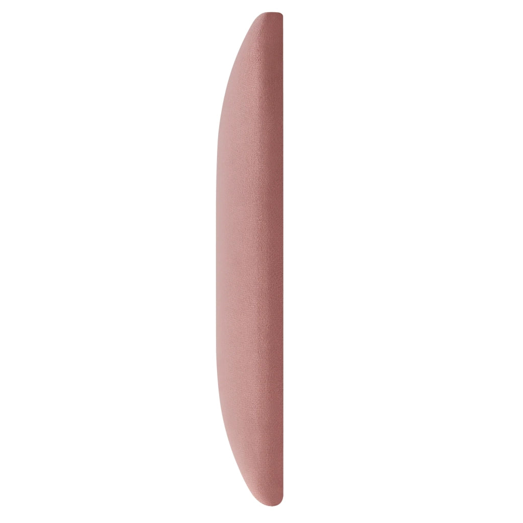 Set di 4 cuscini da parete in velluto 30 x 30 cm rosa 03_0010648