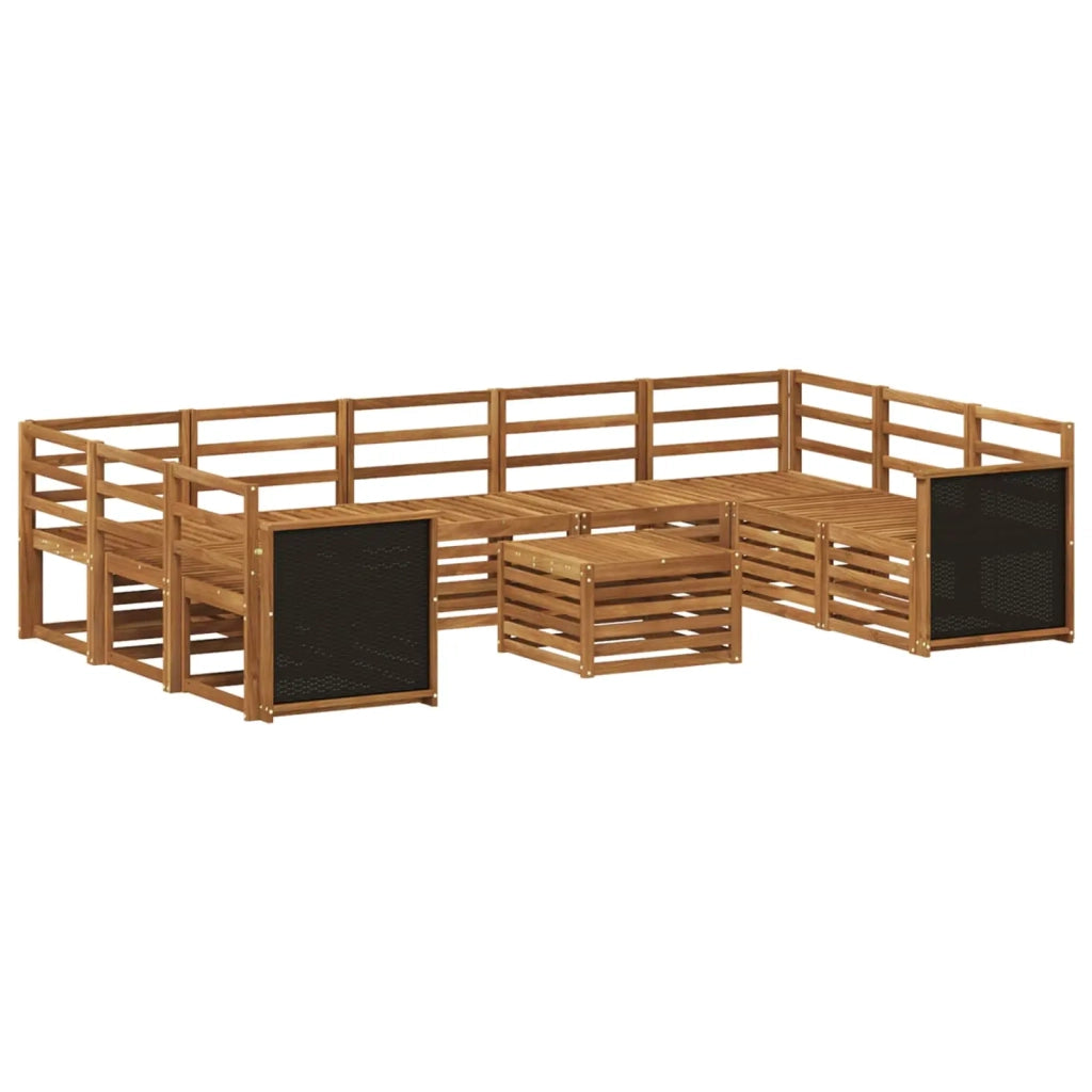 Set divani Legno di Acacia Massello 3384850