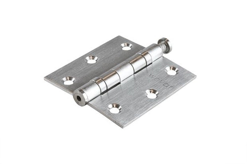 CERNIERA CON CUSCINETTI E SFERE 100x75 mm - Bronzata