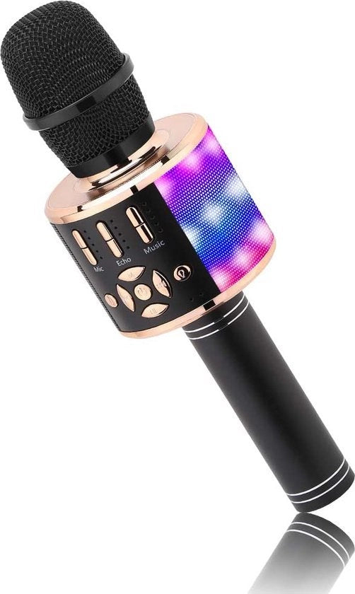 Microfono per bambini, microfono per bambini da 4 anni, giocattoli per bambini maschi e femmine, per casa, per feste, karaoke, microfoni dinamici