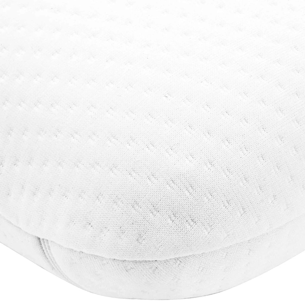 Cuscino da Letto Bianco 74 x 39 x 13 cm Schiuma Memory 42020218