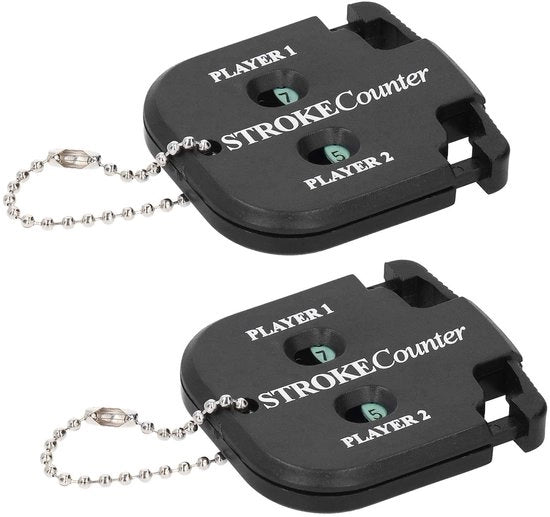 Contatore di Punteggi Robusto Costruzione - Contatore Manuale - Portatile - Compattato - Visualizzazione di Punteggi Chiara - Materiale ABS Non Tossico