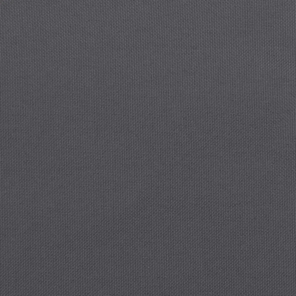 Cuscino per Pallet Antracite 50x50x12 cm in Tessuto 360425