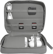 Supporto cavo in alluminio grigio scuro
