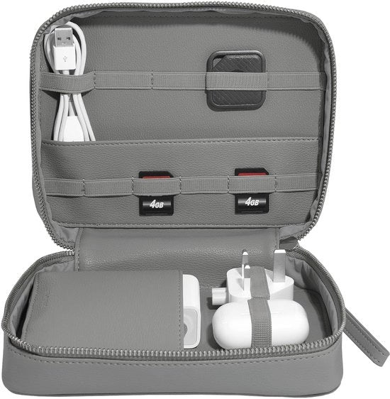 Supporto cavo in alluminio grigio scuro