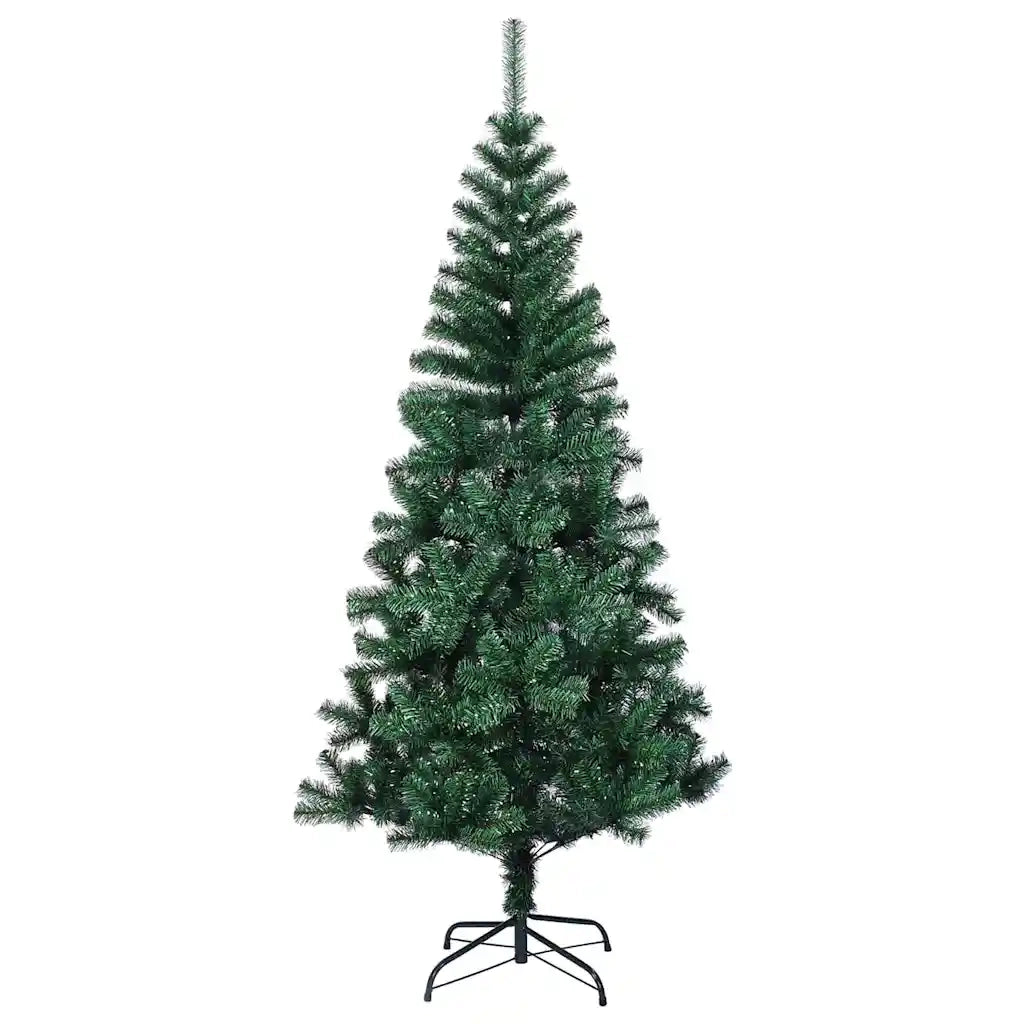 Albero di Natale | Decorazioni natalizie artificiale con luci integrate Verde 150 cm