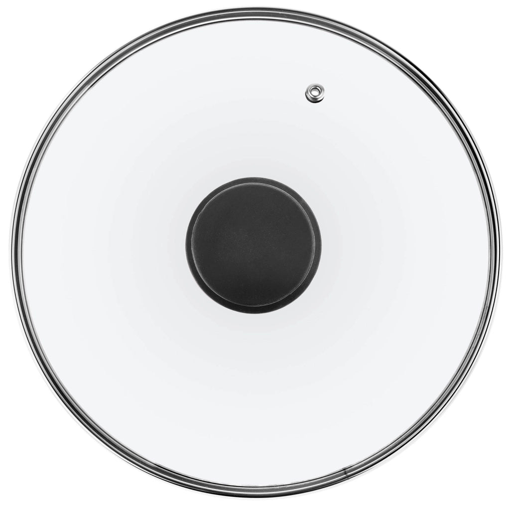 Coperchio in vetro KADAX da 20 cm, universale, resistente al calore, per pentole e padelle.