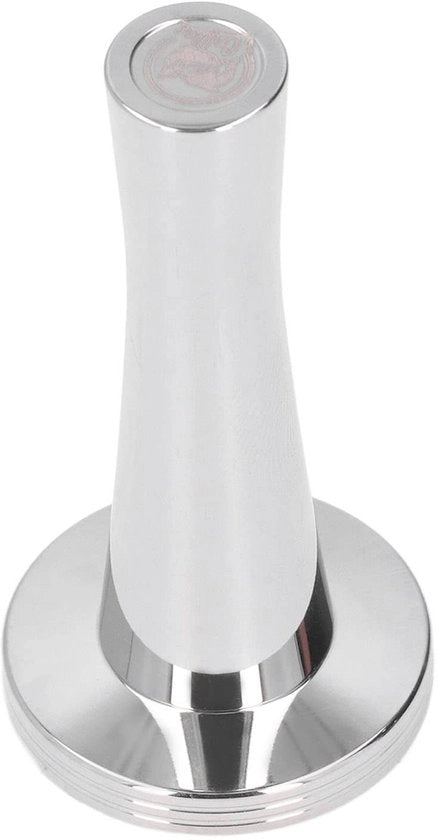 Tamponatore per caffè 41mm - Tamponatore in acciaio inossidabile - Base piatta - Attrezzo duraturo - Igiene e lavastoviglie - Progetto unico del manico - Tamponatore per caffè