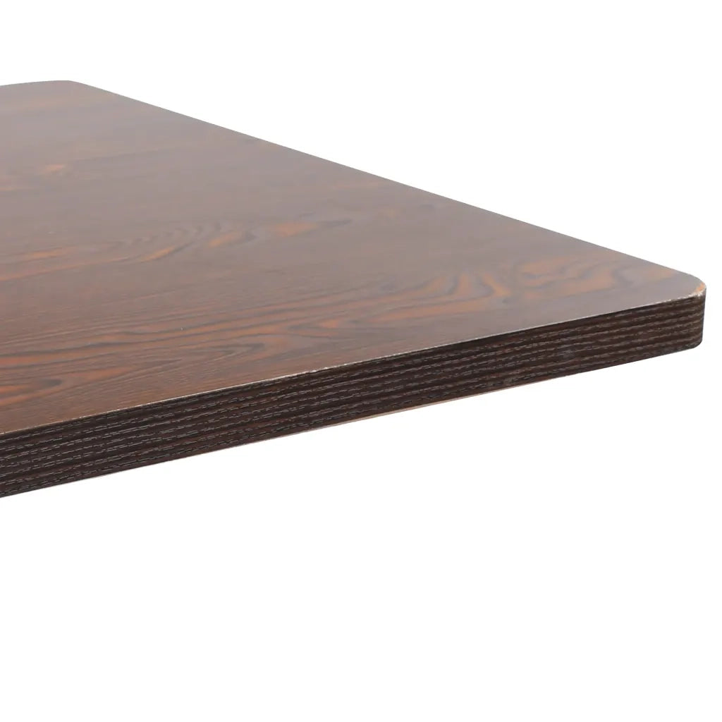 Tavolo da Bistrò Marrone Scuro 80x80 cm in MDF 286434