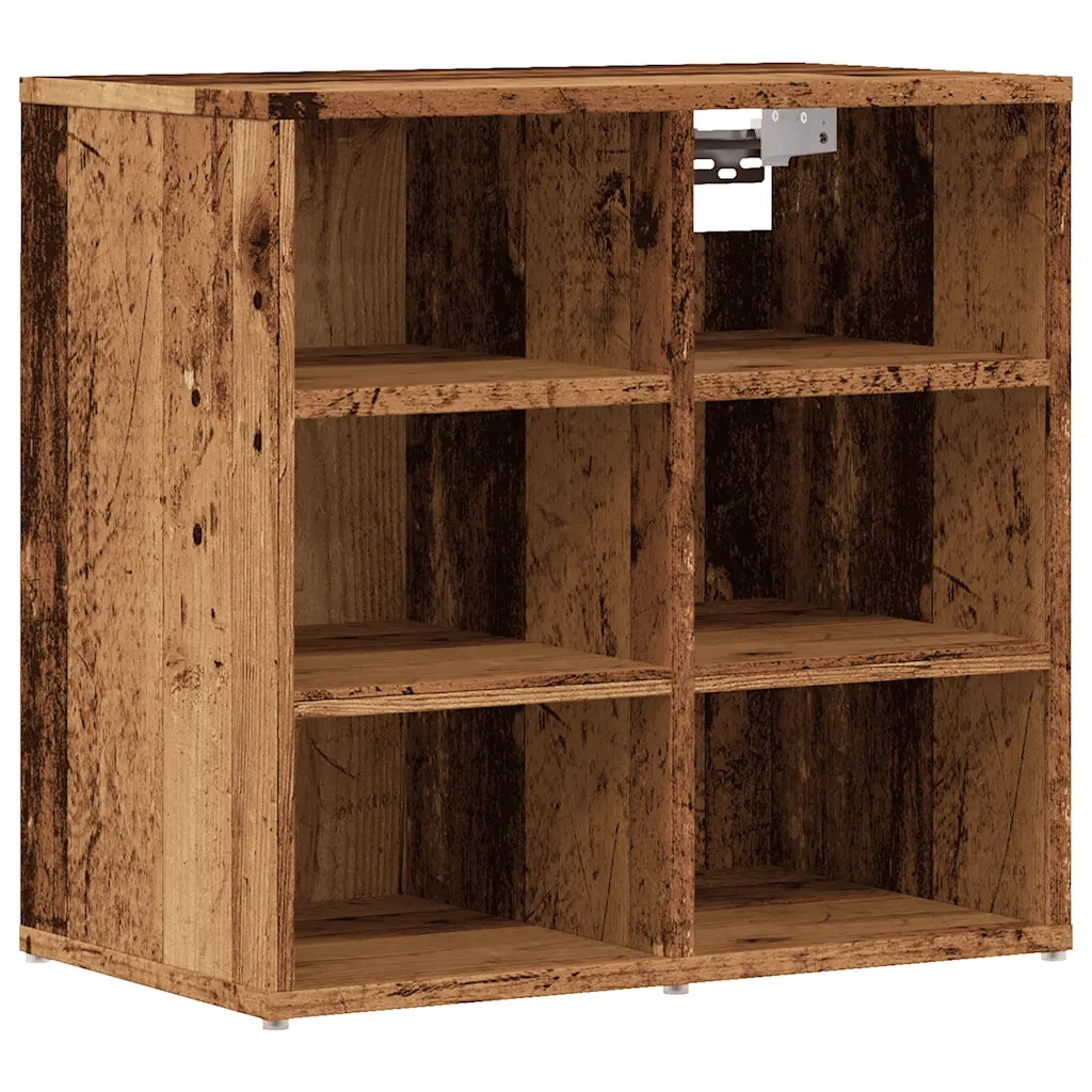Scarpiera Legno Antico 52x30x50 cm 857033