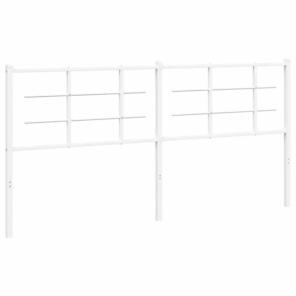 Testiera di Ricambio in Metallo Bianco 180 cm 355646
