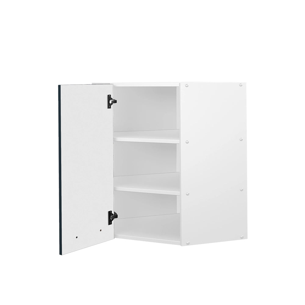 Mobile angolare da cucina Fame-Line Blu scuro lucido/Bianco 57 cm Vicco