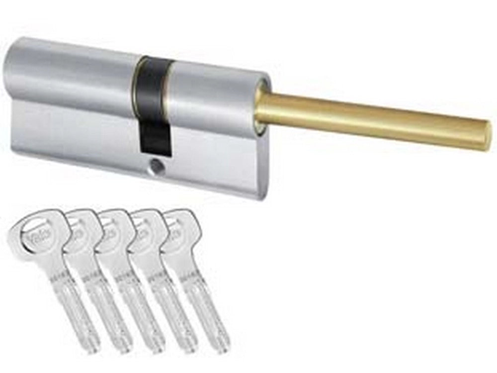1pz cilindro infilare sagomato profilo europeo serie 2s pomolo mm90 cod:ferx.fer383110