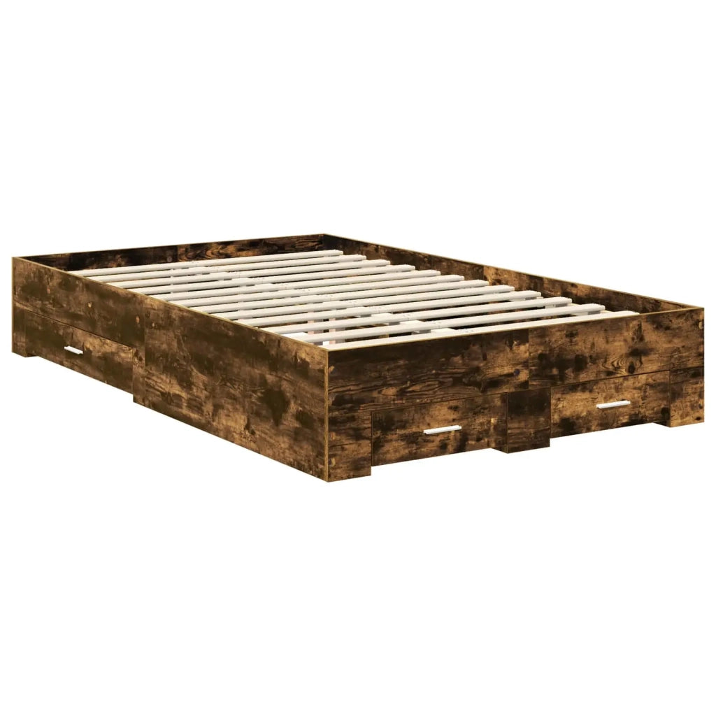 Struttura del letto con cassetto con testiera-Letto con Cassetti e Testiera Legno multistrato 229010