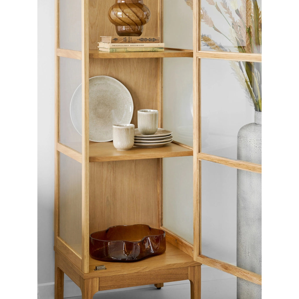 Piatto da cena Viola in gres beige ø27 cm — set da 4