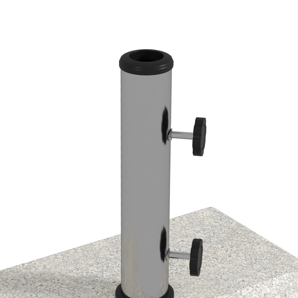 Base per ombrellone in granito 25 kg ¨C Minimal ¨C Grigio ?32/38/48 mm