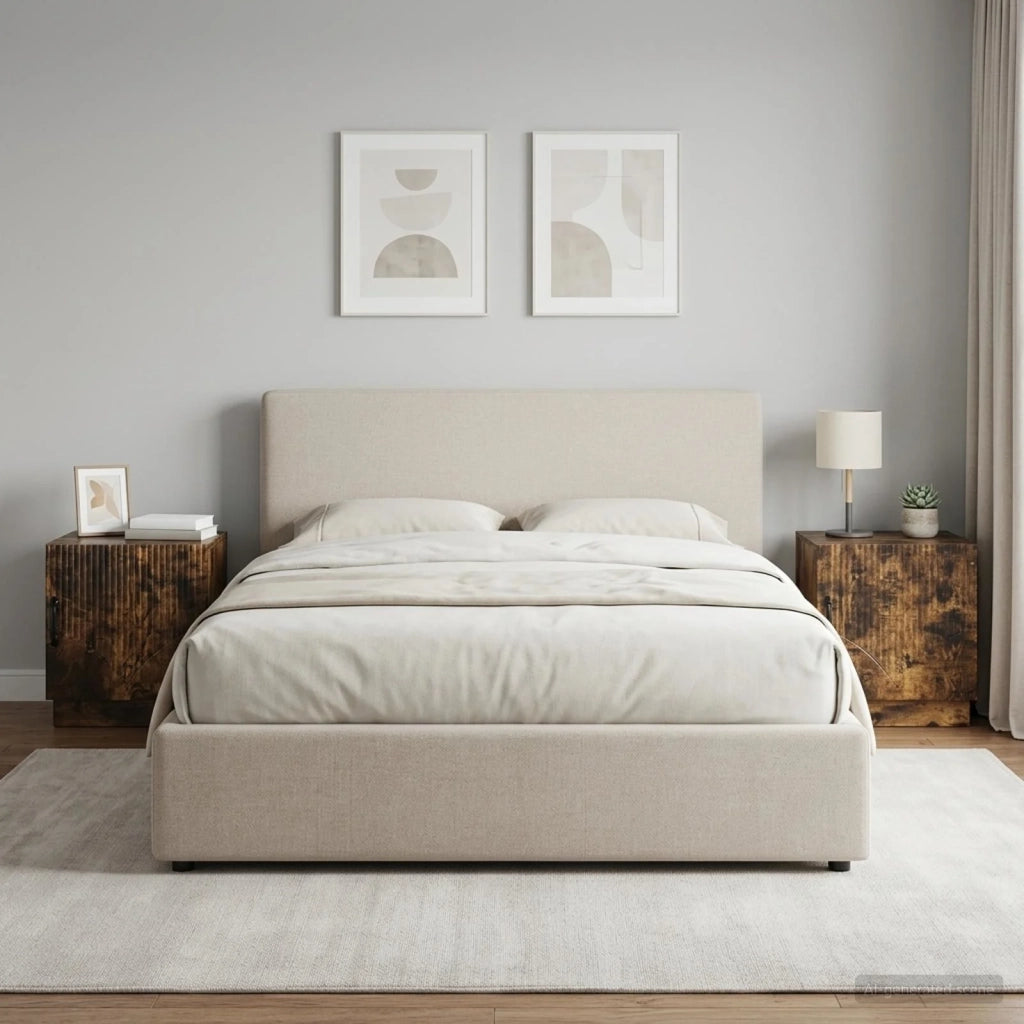 Comodino 2 pcs Rovere Fumo 43 x 34,5 x 47 cm 895266