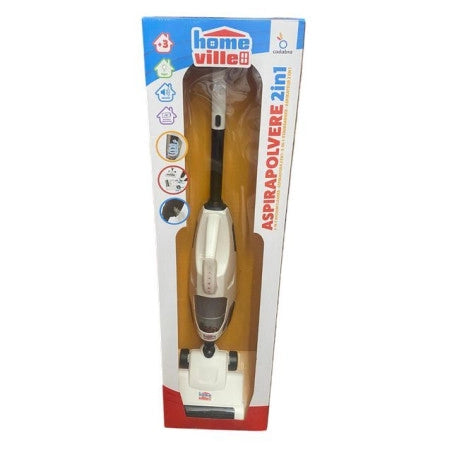 Aspirapolvere 2 in 1 - Con Luce e suono - 74 x 18.3 x 17,4 - Cadabra - Eta 3+