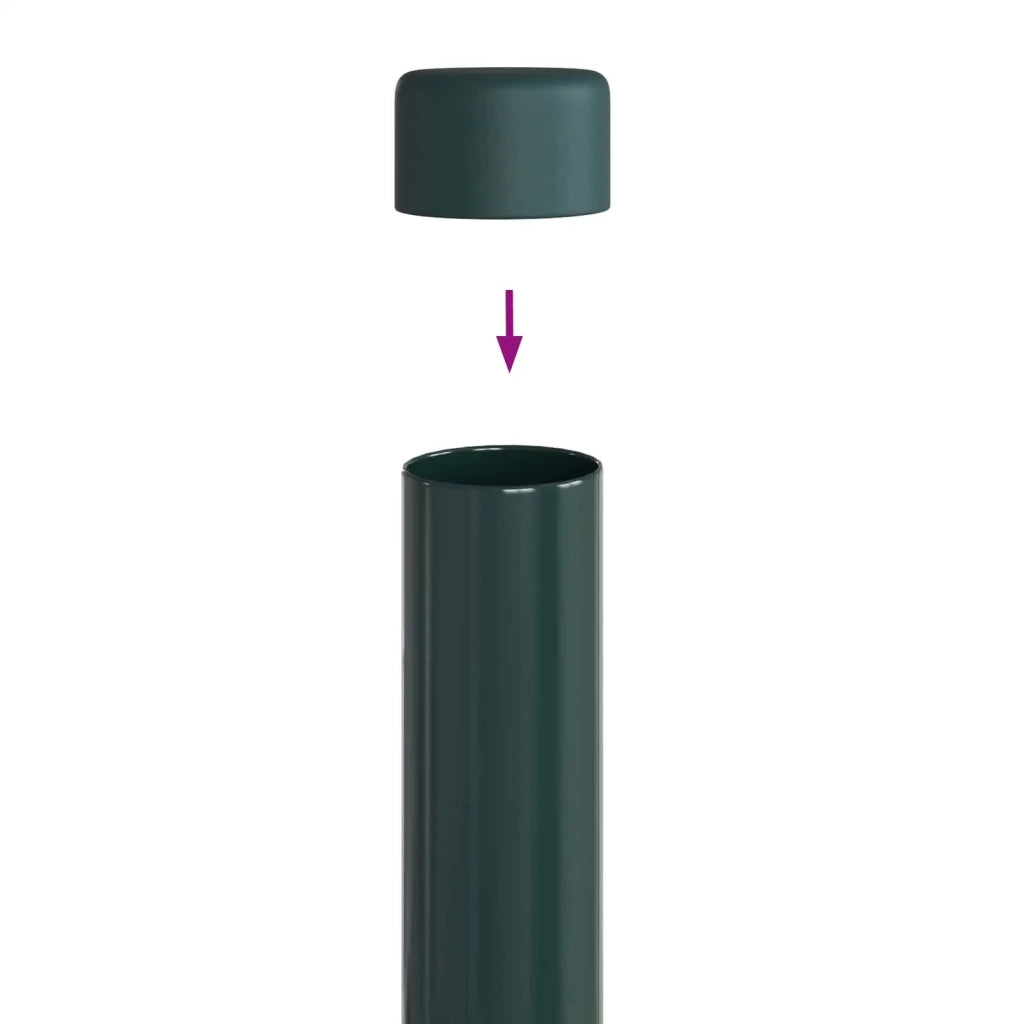 Palo della recinzione 2 pcs Verde 60 cm 42012719