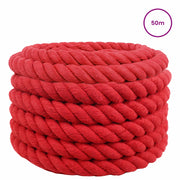 Corda | Fune Rosso 3 x 3 x 5000 cm Cotone