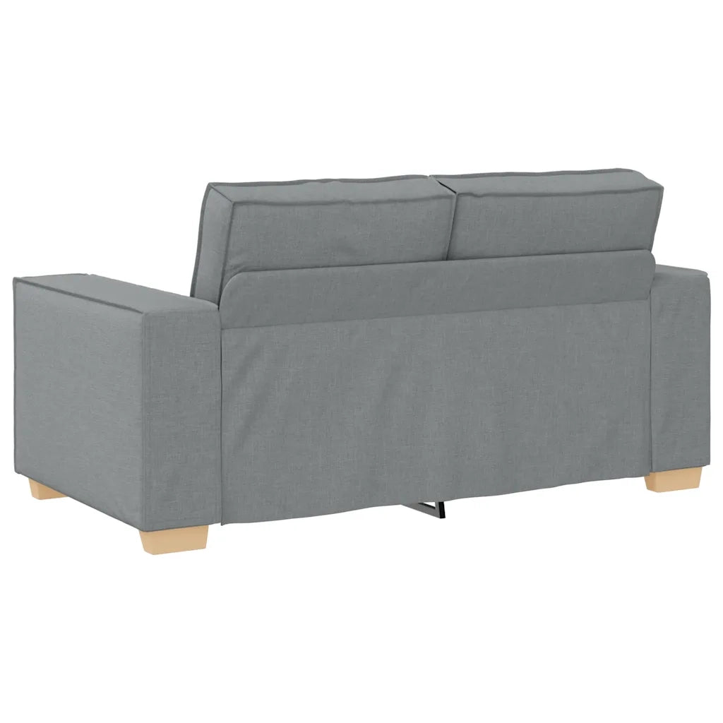 Divano a 2 posti Grigio chiaro 160x78x84 cm in tessuto 4104970