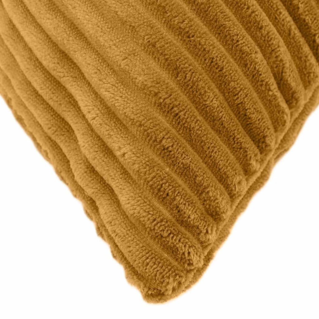 Federa 2 pcs ALMELO Giallo 80 x 80 cm corduroy 915699