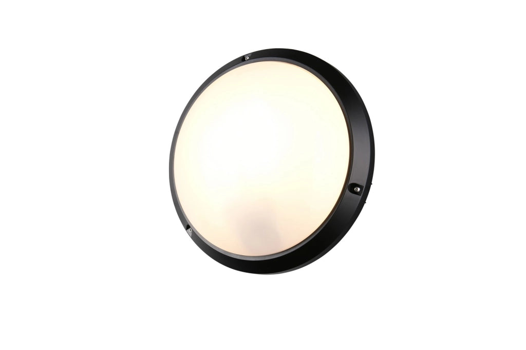 Lampada da esterno parete soffitto nera E27 IP65 AMBATO RL