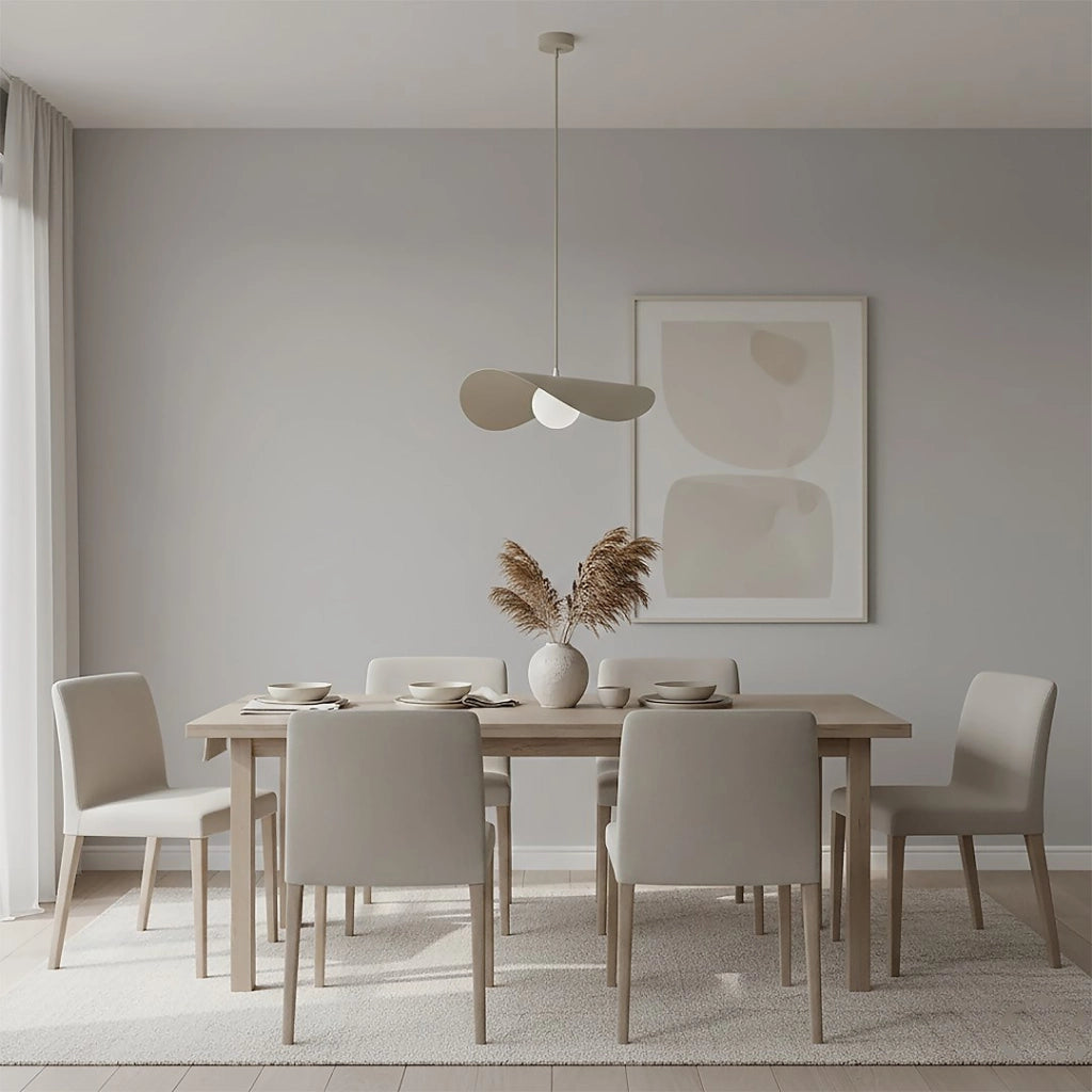 Lampada a sospensione RITUAL beige bianco 1xG9 Emibig