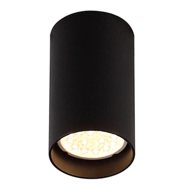 Faretto soffitto moderno nero Ø6 GU10 50W Maxlight
