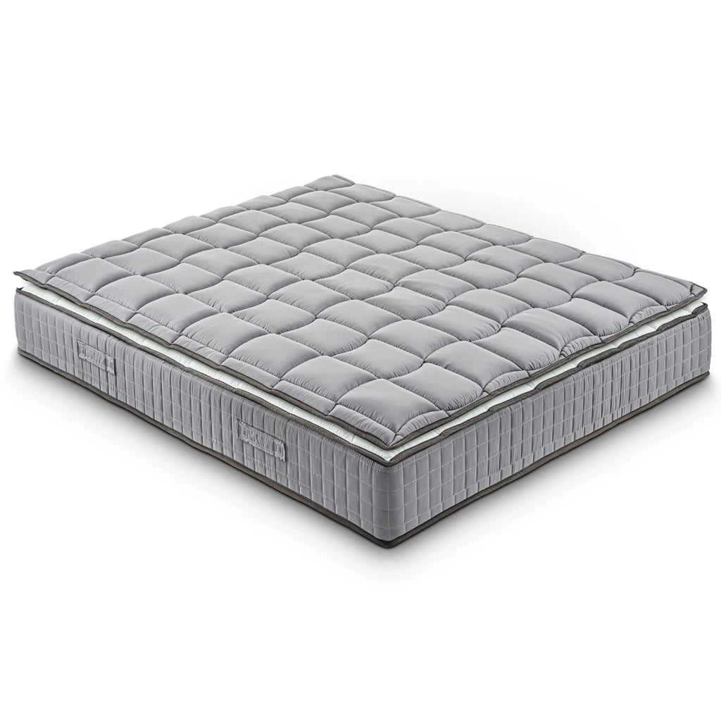 Materasso Piazza e Mezza 120x200 Molle progressive - Alto 27 cm - Ortopedico - Sfoderabile - con topper Memory in OMAGGIO