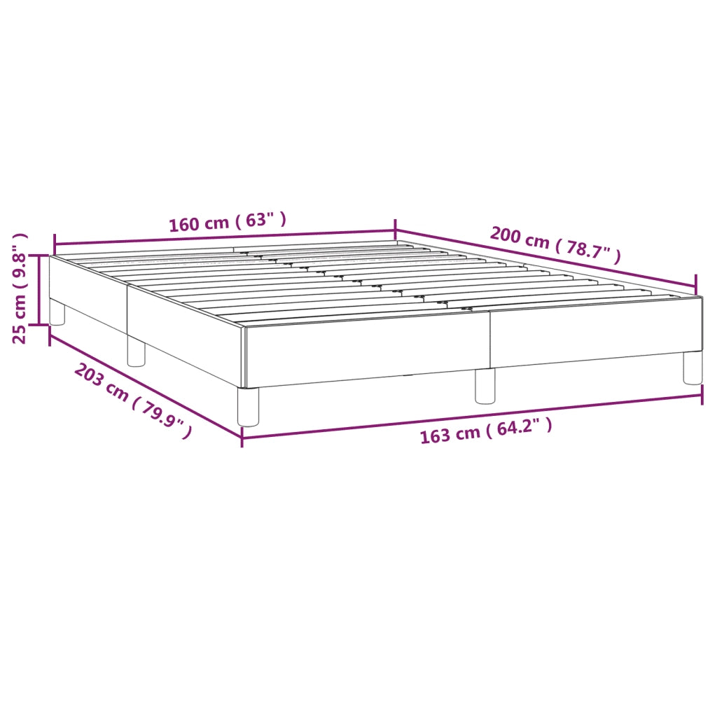 Giroletto senza Materasso Tortora 160x200 cm in Tessuto 346830