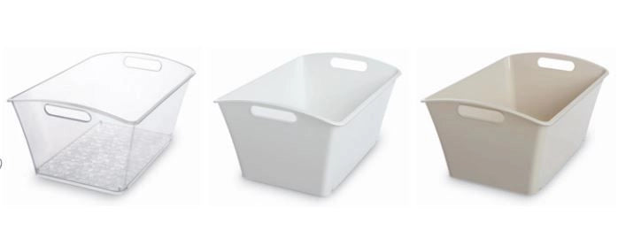 CESTINO RETTANGOLARE BOX MEDIUM PREZZO CAD UNO INDICARE IL COLORE