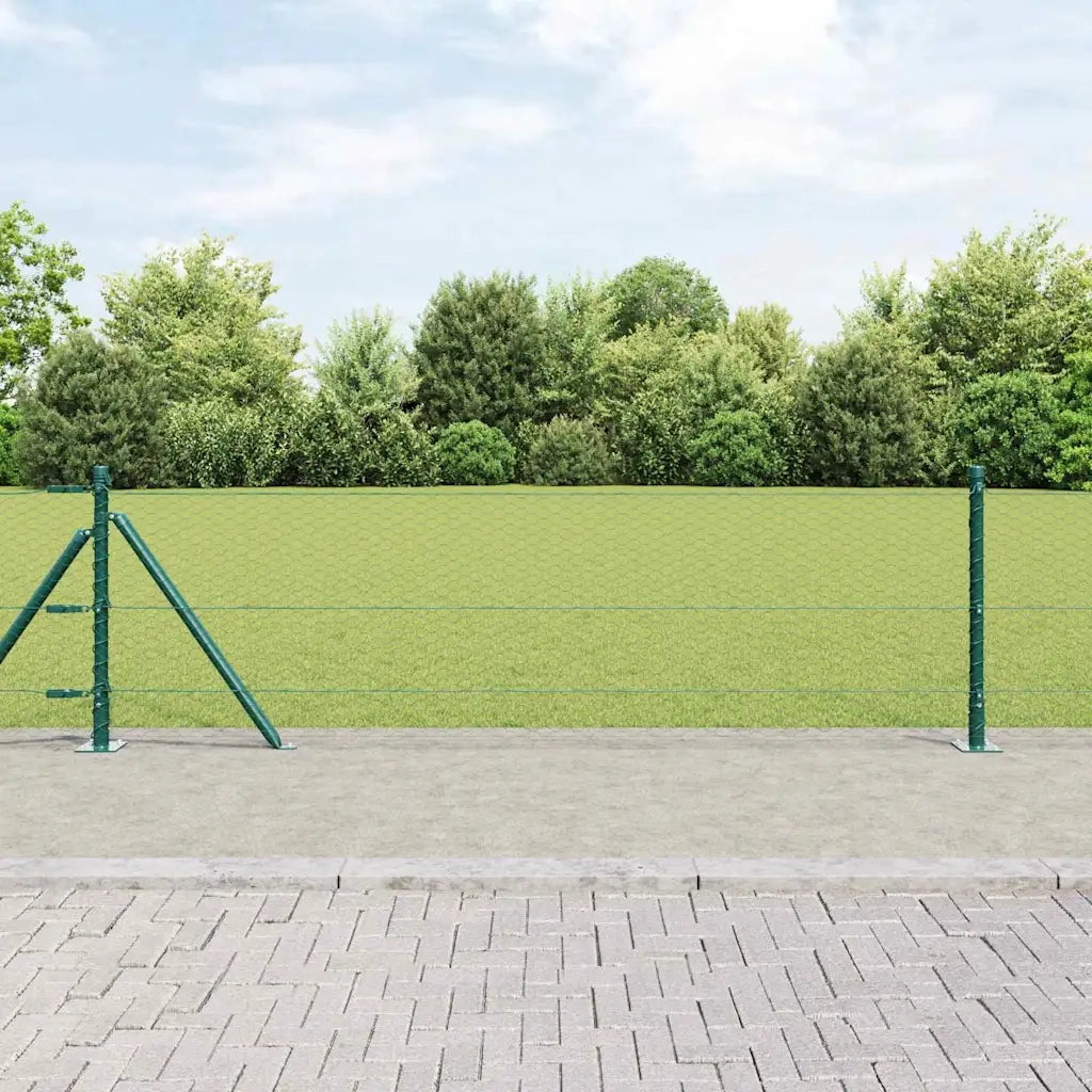 Palo della recinzione | Pannello per recinzione Verde