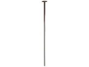 Bocca lunga da soffitto in ottone cromato