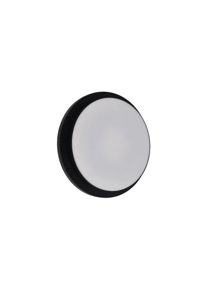 Plafoniera LED esterna Lutec Goleta nera 24,3W IP44