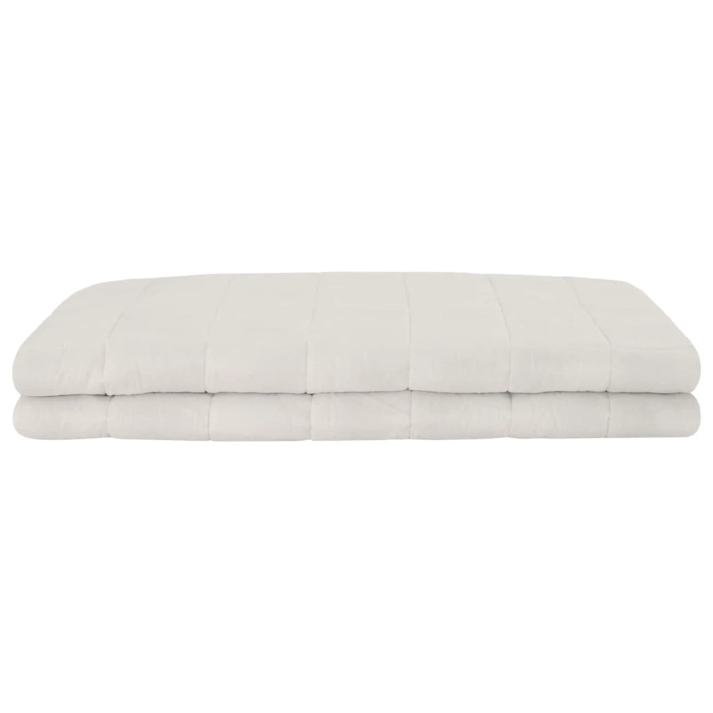 Coperta Ponderata Bianco 122 x 183 cm 9 kg 100% Cotone 205T 3442920