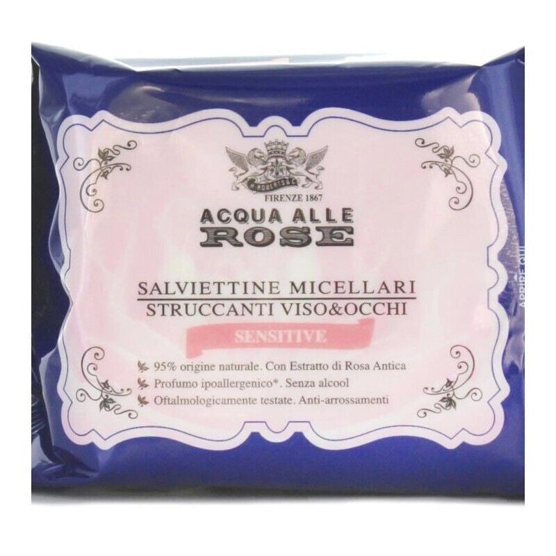 ACQUA ALLE ROSE SALVIETTE STRUCCANTI SENSITIVE 20 PZ