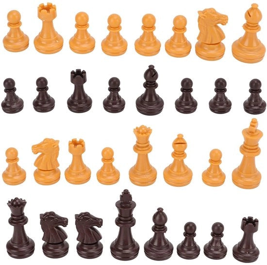 Scafi in plastica - 32 pezzi - Gioco da scacchi - Pezzi sostitutivi - Facile da usare - Materiale PS resistente - Gioco da scacchi

Specifiche tecniche:
- 32 pezzi in plastica
- Materiale PS resistente
- Facile da usare